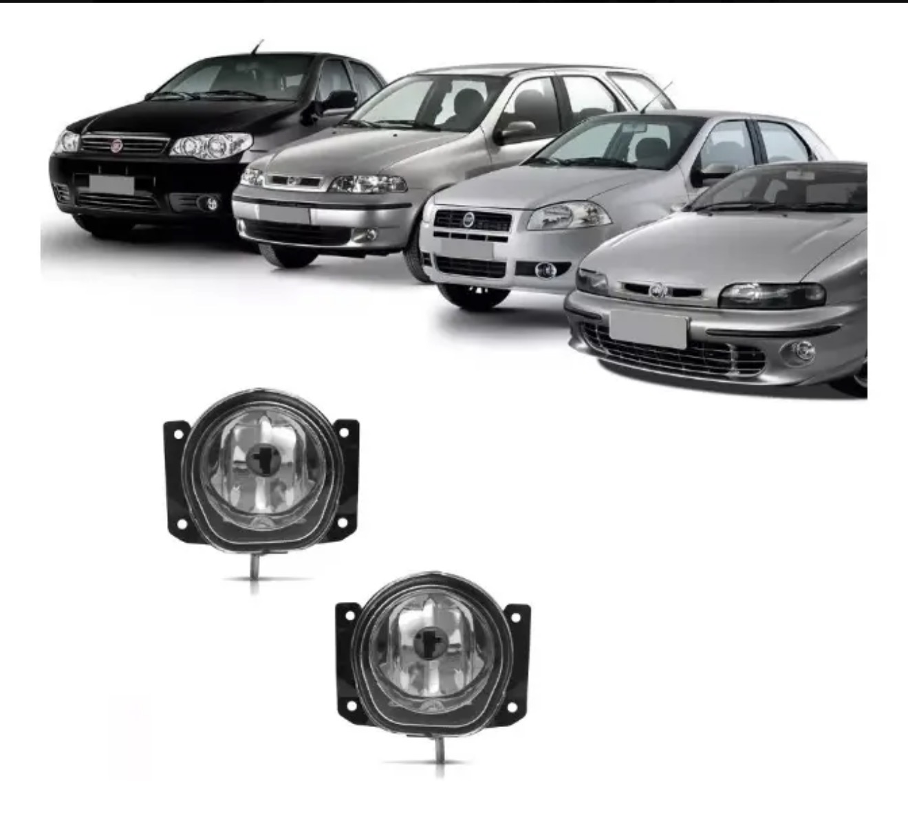 Farol de milha linha Fiat