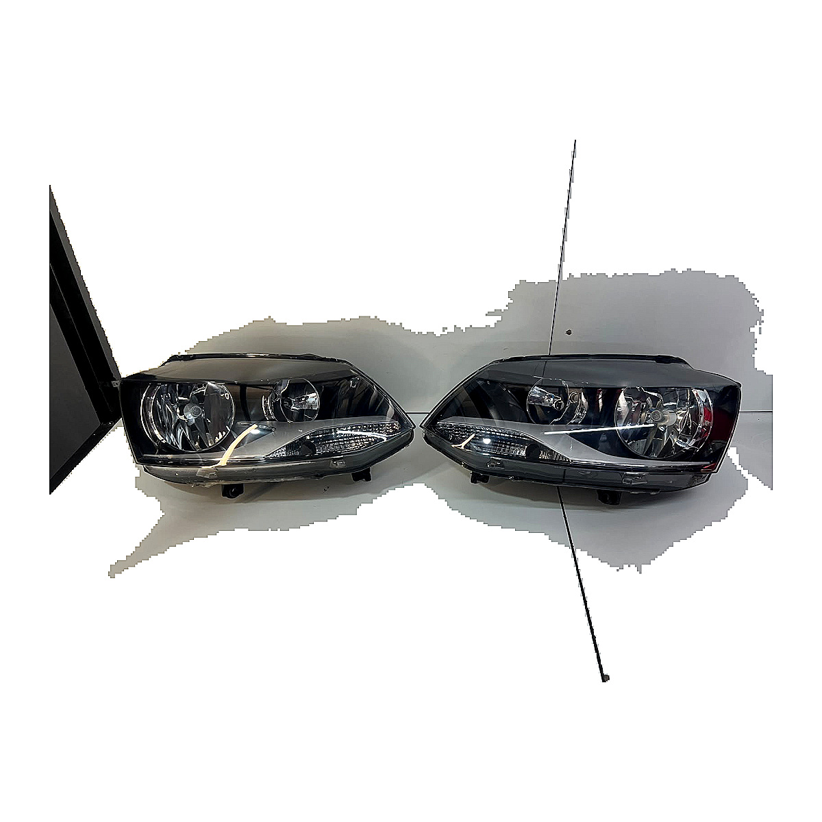 Par de Farol Para Vw Fox Spacefox 2010 A 2014 Duplo  Arteb - foto 2 de 5